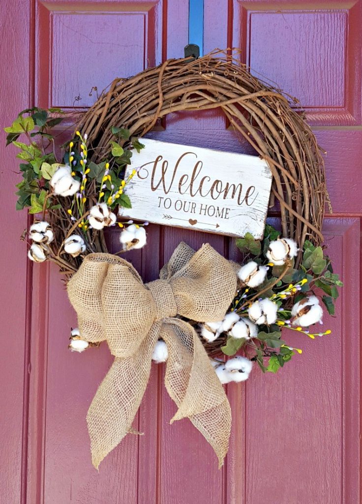 Welcome to Our Home Wreath.