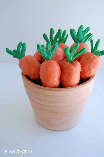 Baby Carrot Truffles from Wine & Glue.