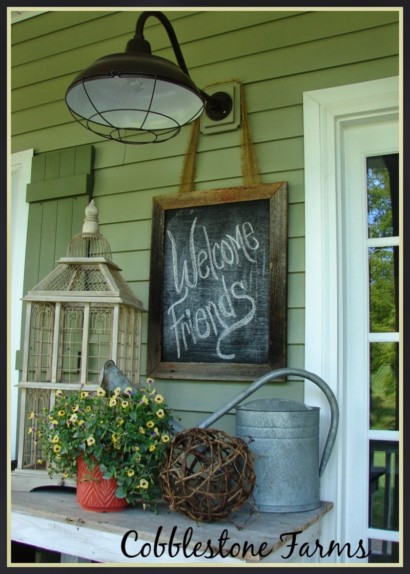 Bench is a perfect accessory to a front porch!