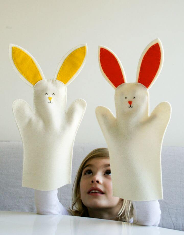 Bunny Hand Puppets.