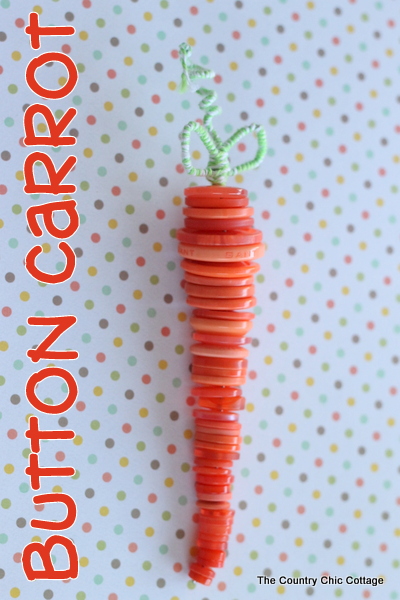 Button Carrot from Country Chic Cottage.