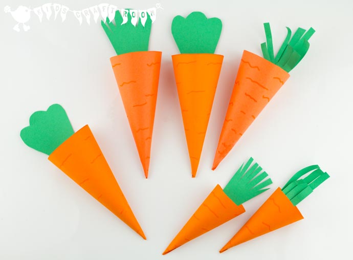 Carrot Easter Basket.