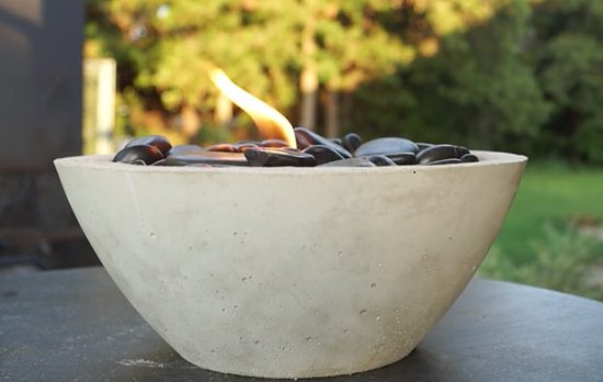 Concrete Fire Bowl Project.