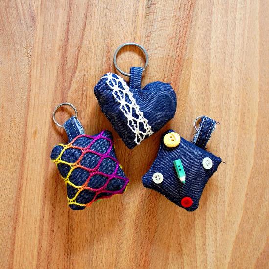 Create these springy key chains.