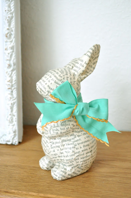 Decoupage Bunny.