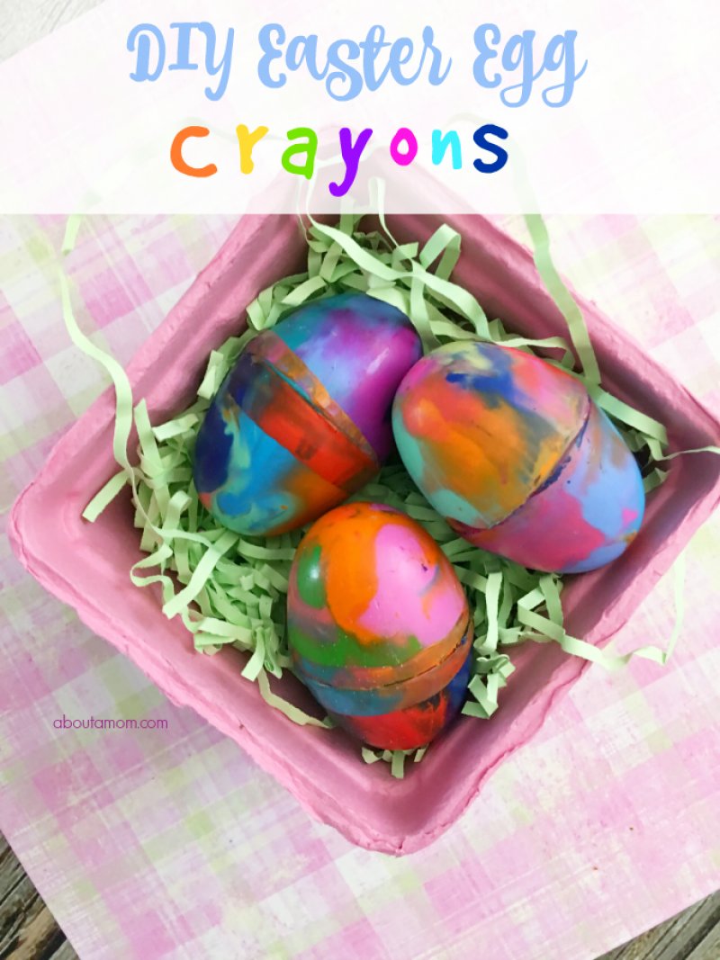 Easter Egg Crayons.