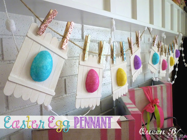 Easter Egg Pennant.