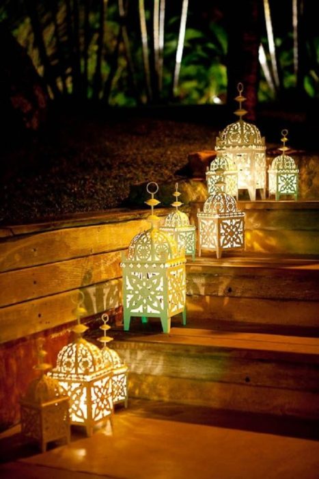 Egyptian Fanus Lights.