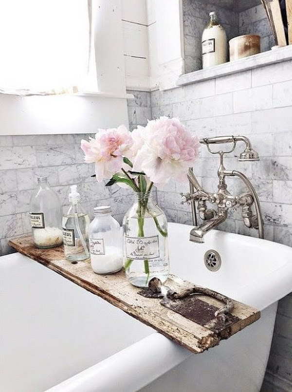 French Rustic Bathroom.