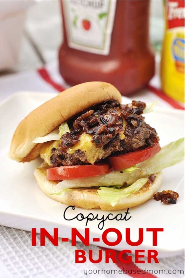In-N-Out Copycat Burger.