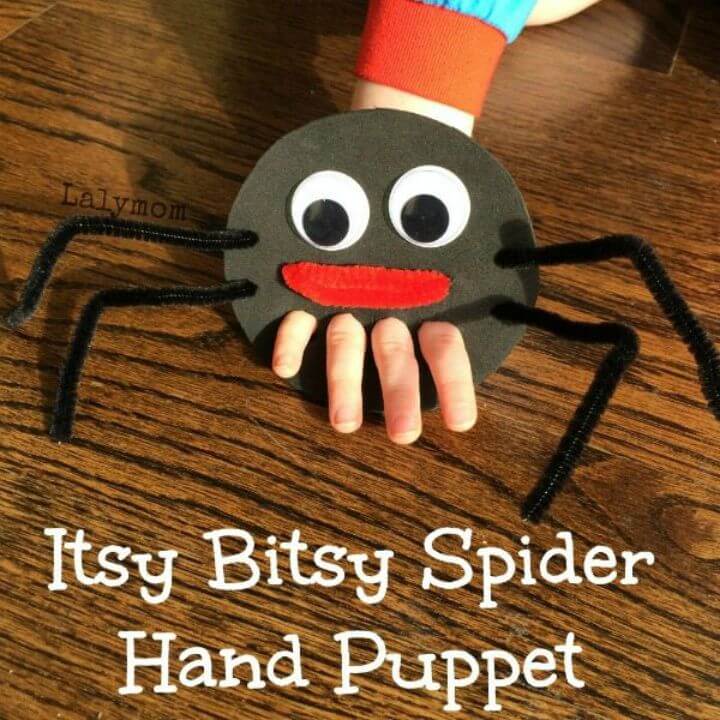 Itsy Bitsy Spider Finger Puppet.