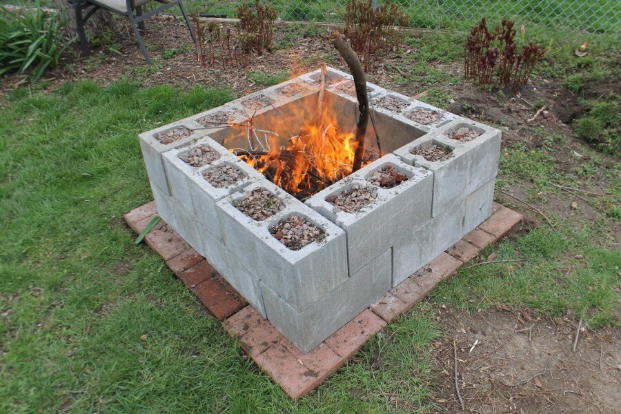 Low-Cost and Easy DIY Fire Pit.