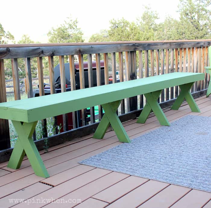 Outdoor Patio Bench.