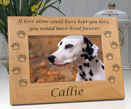 Pet Memorial Picture Frame.