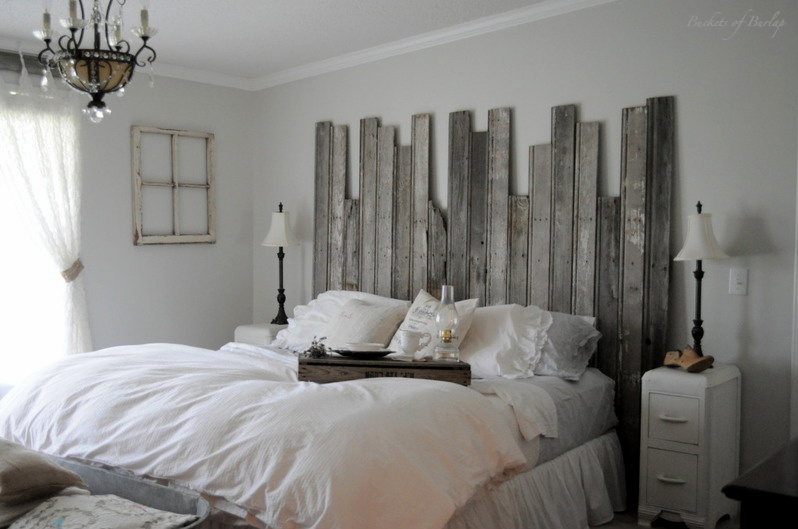 Rustic Headboard For Your Master Bedroom.