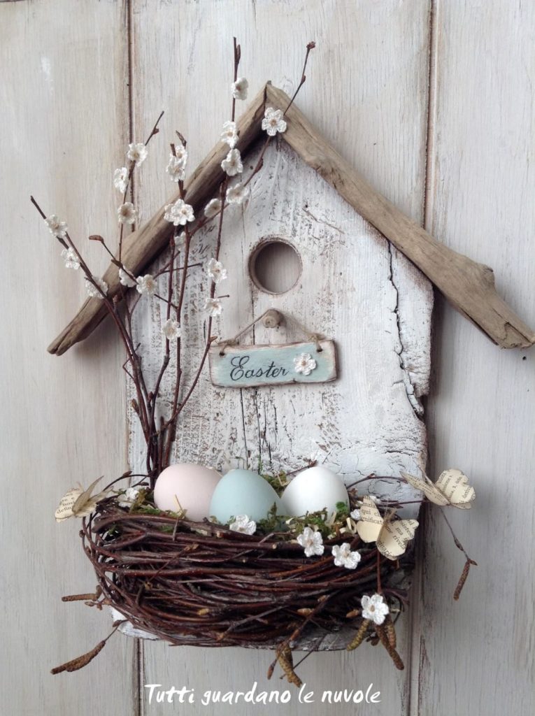 Sweet Bird’s Nest Easter Display.