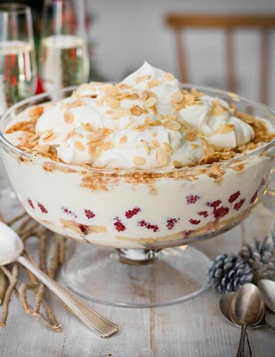 Amaretti Trifle.