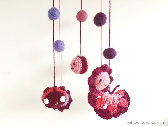 Amigurumi Baby Mobile.