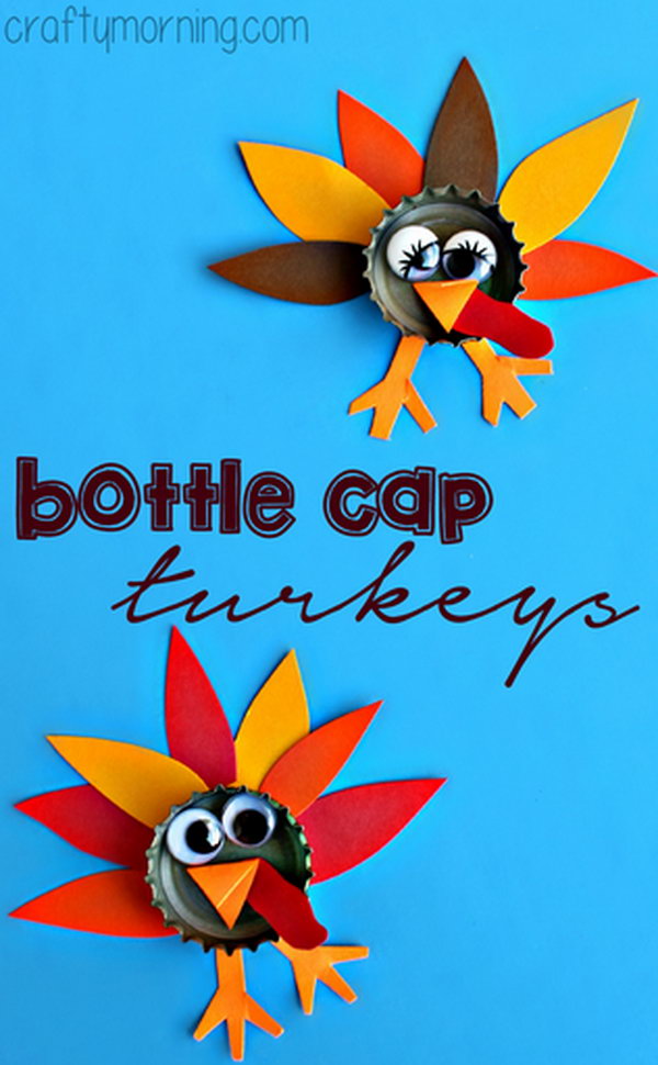 Bottle Cap Turkey.