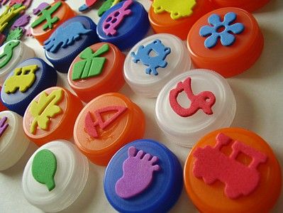 Bottle Top Stamps.