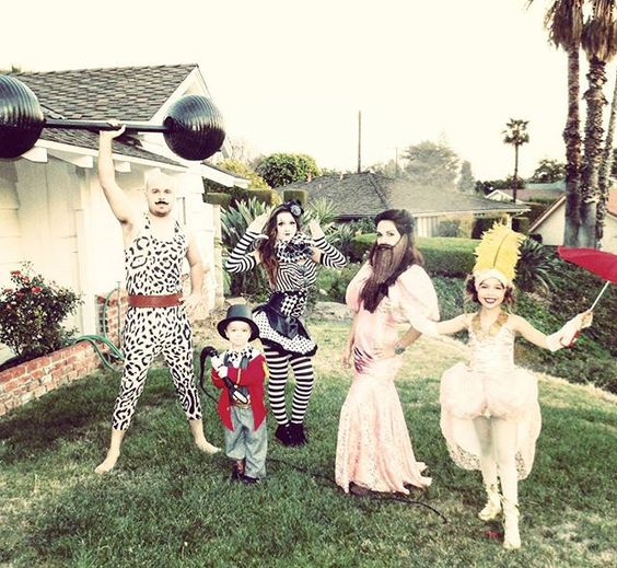 Circus Family Costumes.