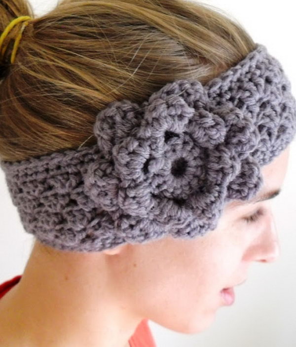 Crochet Ear-warmer.