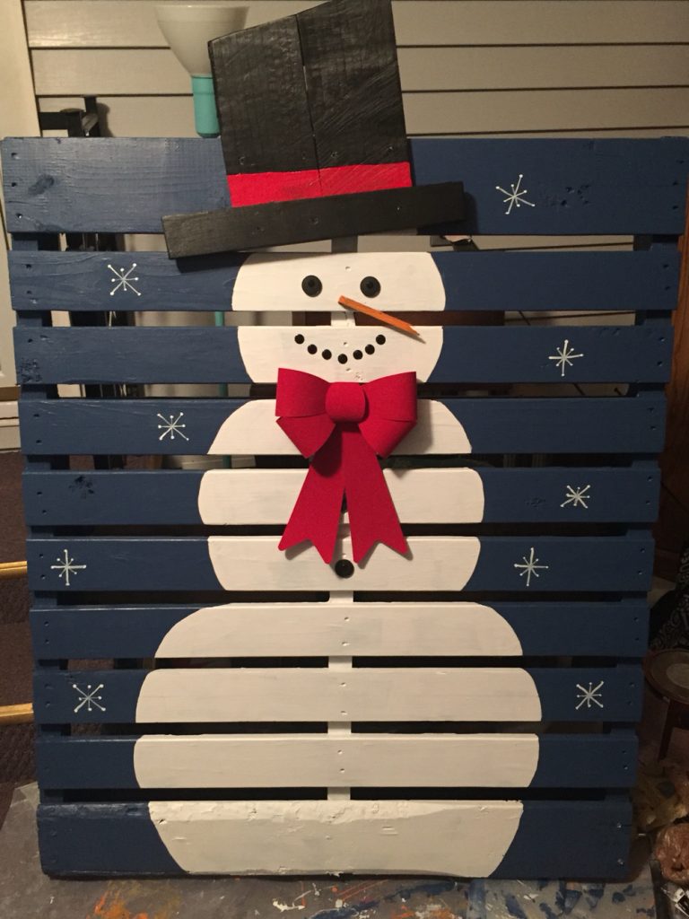 Darling snowman project.