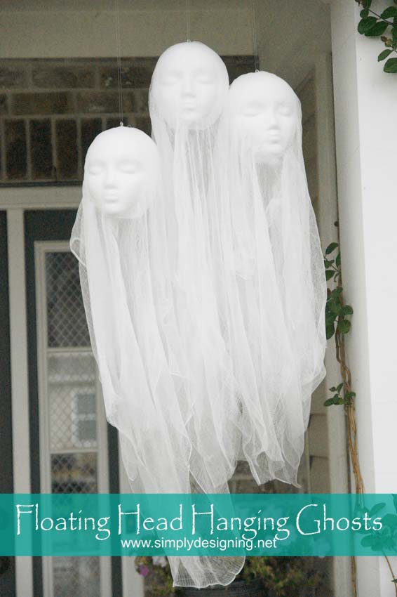 Floating Head Hanging Ghosts.