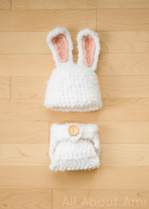 Fuzzy Baby Bunny Outfit.