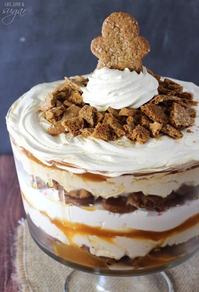 Gingerbread Cheesecake Trifle.