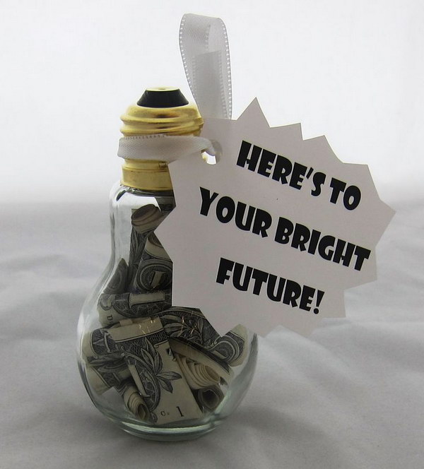 Light Up the Future with Money in a Light bulb.