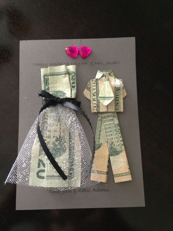 Money Suit and Dress Origami.