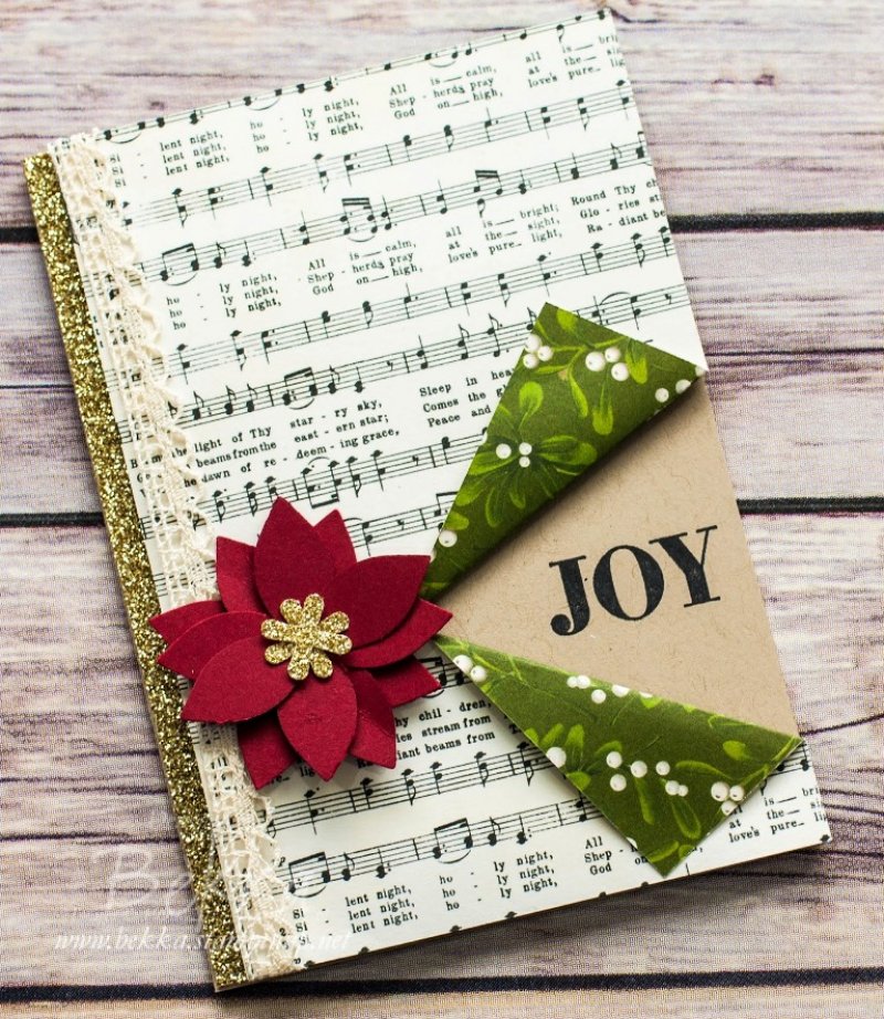 Musical Joy Christmas Card.