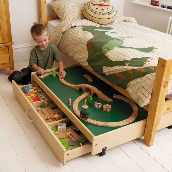 Play Table Under the Bed.
