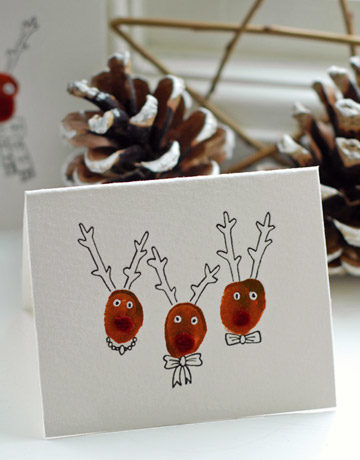 Reindeer Christmas Cards.