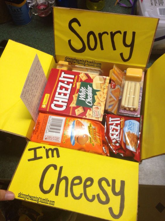 Sorry I’m Cheesy.