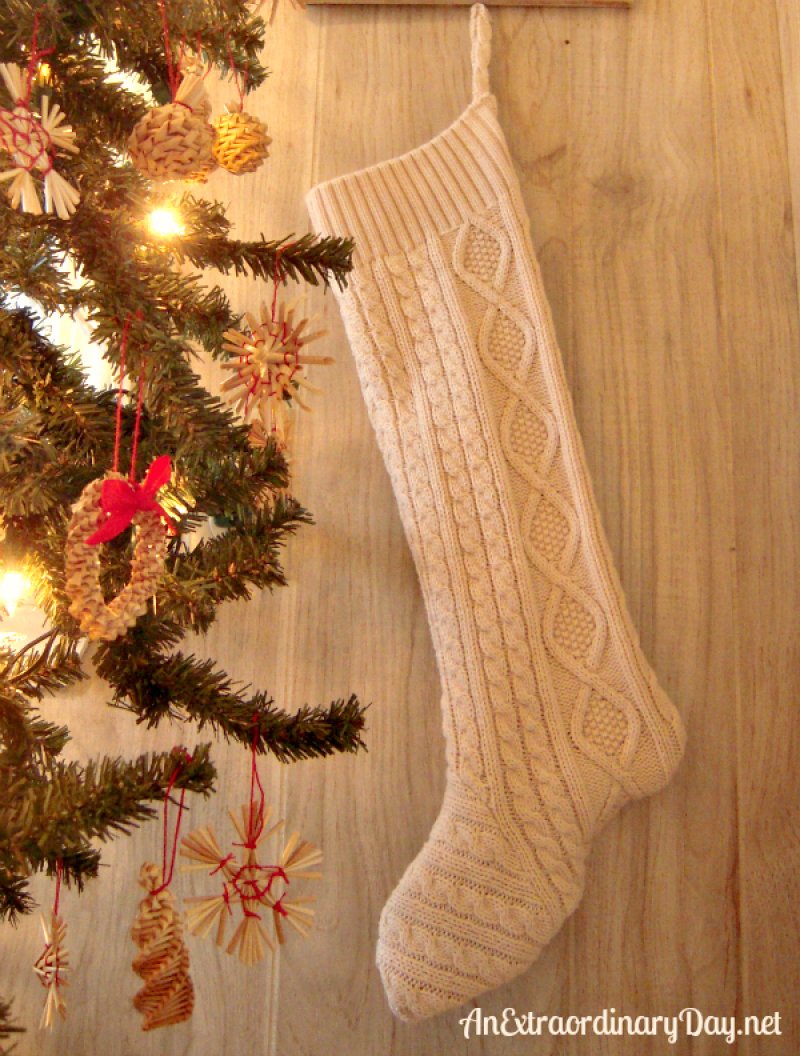 Sweater Stocking.