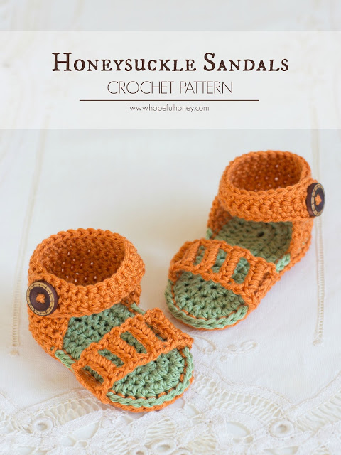 Honeysuckle Baby Sandals.