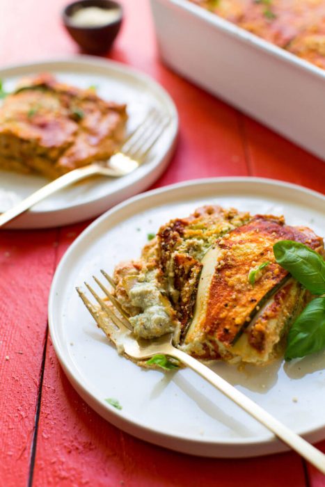 8-Ingredient Zucchini Lasagna.