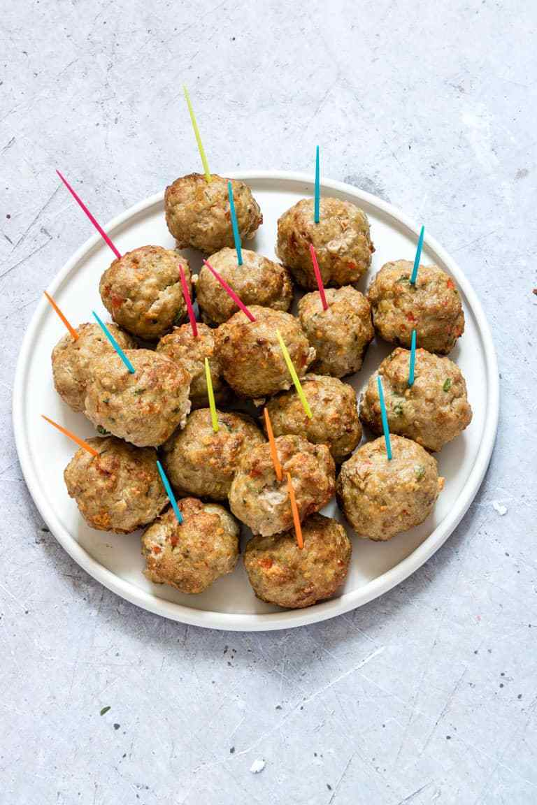 Air Fryer Turkey Meatballs