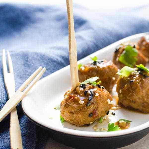 Asian Pork Meatballs