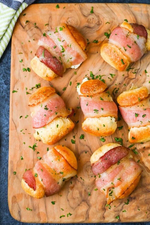 Bacon Cream Cheese Crescent Rolls