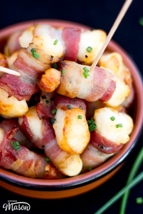 Bacon Halloumi Bites