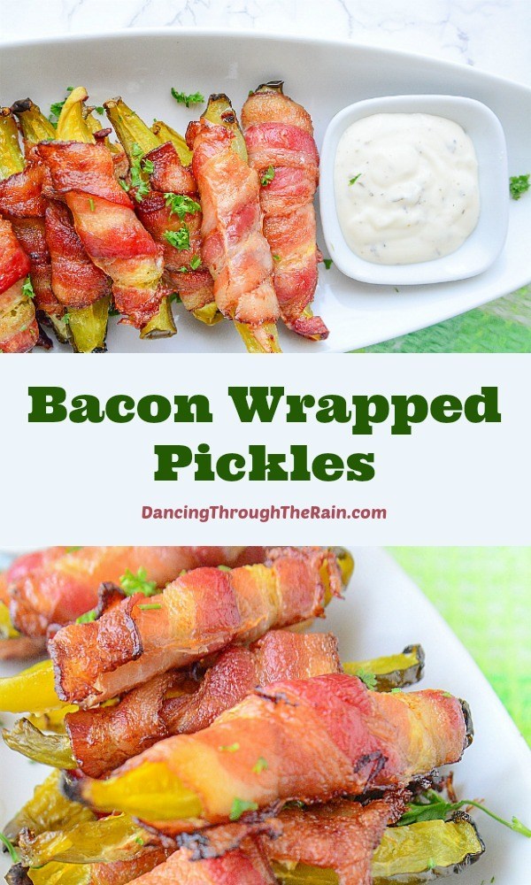 Bacon Wrapped Pickles