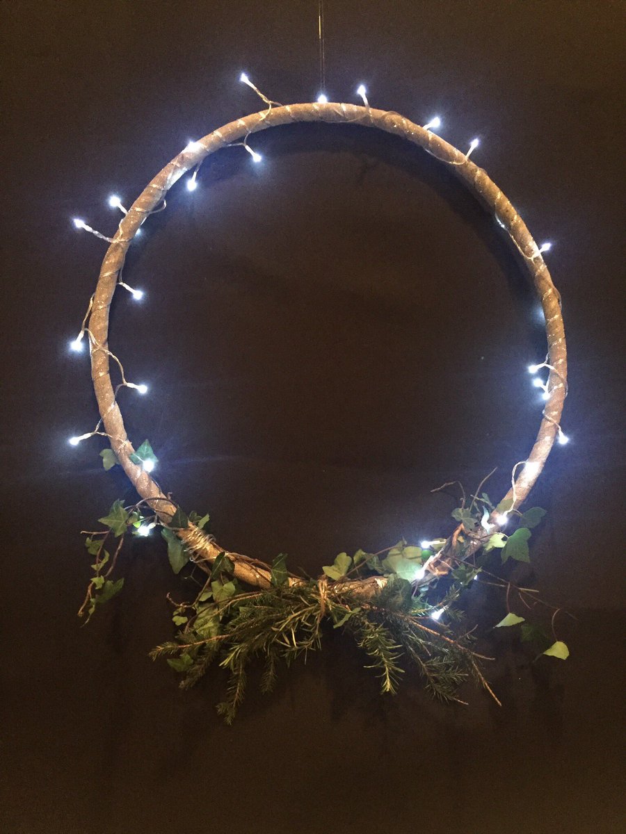 Brilliant Christmas party wreath.