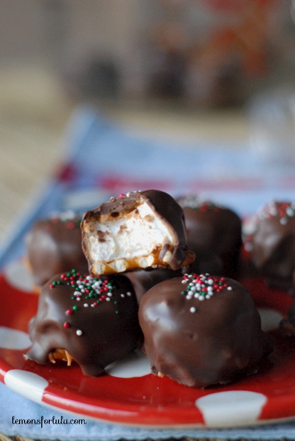 Butterscotch Marshmallow Bites