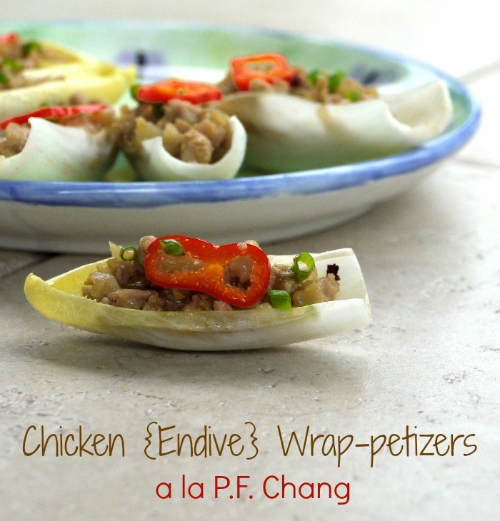 Chicken Endive Wraps