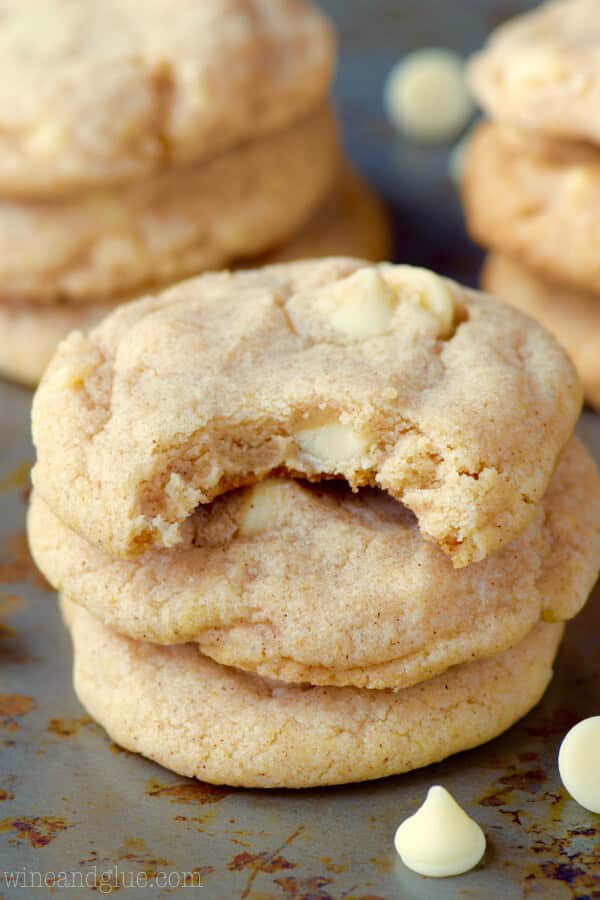 Cinnamon Roll Cheesecake Cookies by Wine & Glue