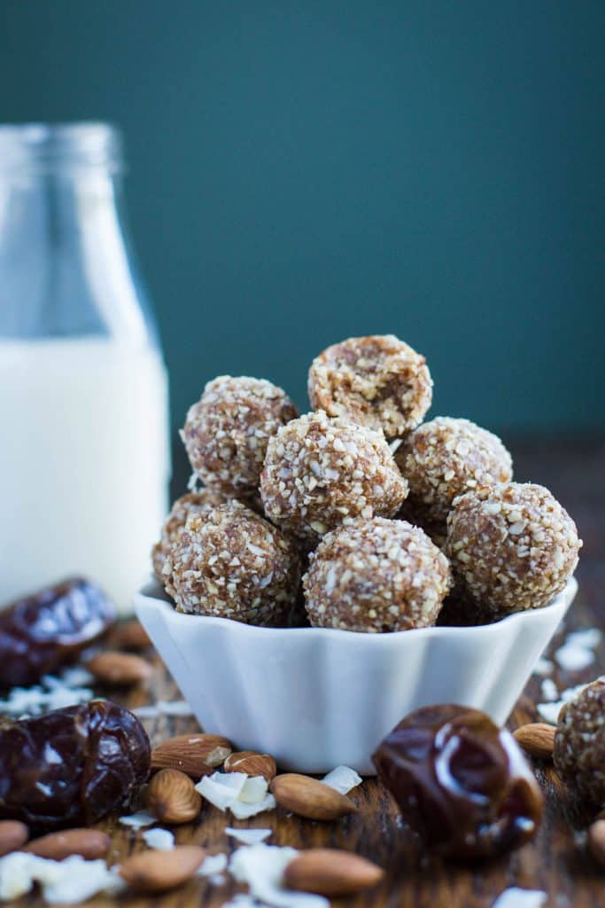 Coconut Almond Date Balls