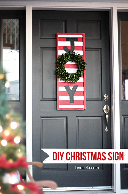 DIY Joy sign by Landeelu.